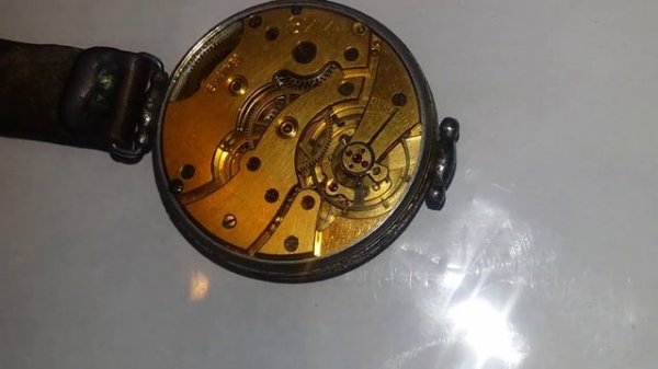 Работа механизма часов ЗИМ