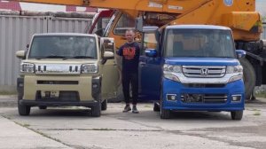 КРУТОЙ высокий ! Кей КАР Дайхатсу ТАФТ VS Хонда Н Бокс с аукциона Японии под заказ Обзор