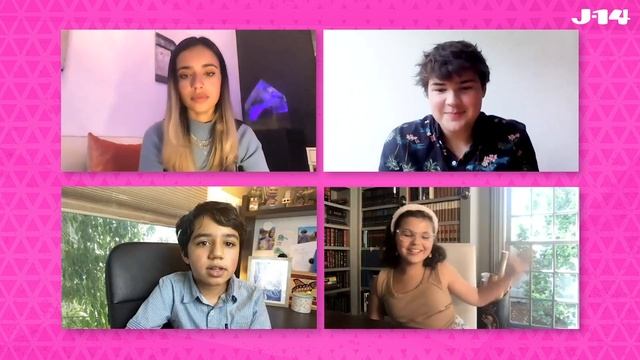 Gabby Duran and the Unsittables Cast Does Disney Channel Impressions смотреть онлайн