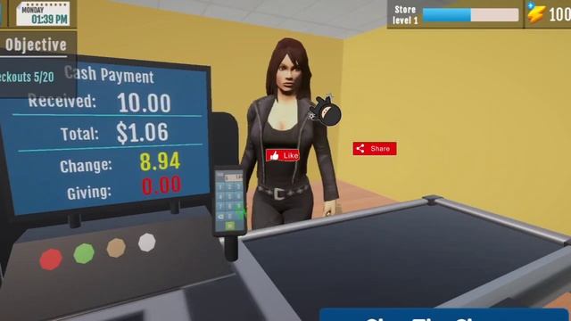 Our new business of supermarket simulator #1 смотреть онлайн