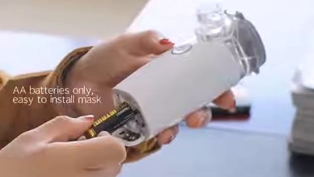 Mesh Nebulizer-NE-M01 small like an inhaler,easy to take,fast delivery of medications! смотреть онлайн