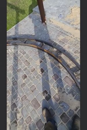 Арки из профильной трубы "своими руками". Первый опыт.