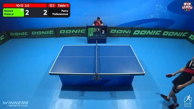 13:00 Nazarii Haievyi 0-3 Petro Pidleteichuk West 1 WIN CUP 02.11.2022 | TABLE TENNIS WINCUP смотреть онлайн