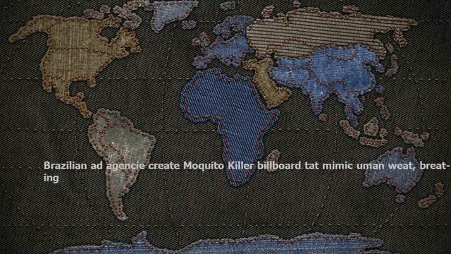 Brazilian ad agencies create Mosquito Killer billboard that mimics human sweat, breathing смотреть онлайн