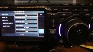 Yaesu FT-710 Receiver setup