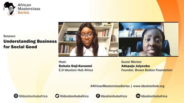 Understanding Business for Social Good With Adepeju Jaiyeoba смотреть онлайн