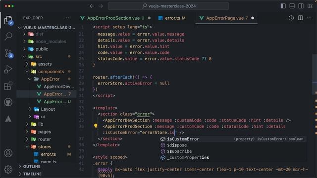 68 Create an Error Page for the Production Server смотреть онлайн