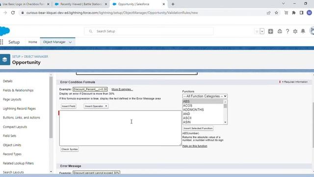 Admin Advanced | Advanced Formulas | Use Basic Logic in Checkbox Formulas #trailhead_solutions смотреть онлайн