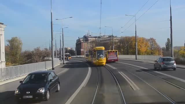 Варшава. Блиц на трамвае через Вислу смотреть онлайн