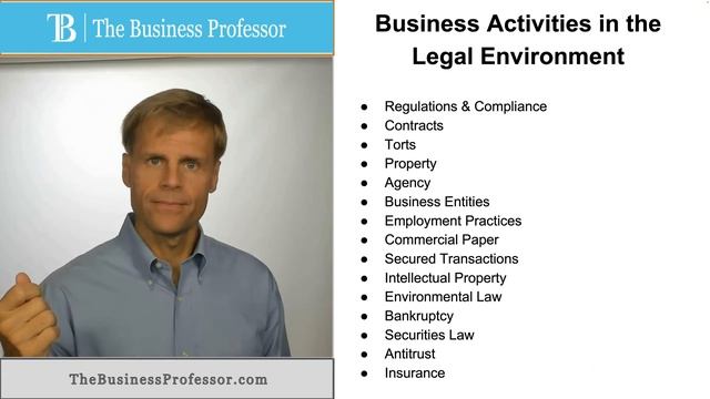 Business Activities in the Legal Environment смотреть онлайн