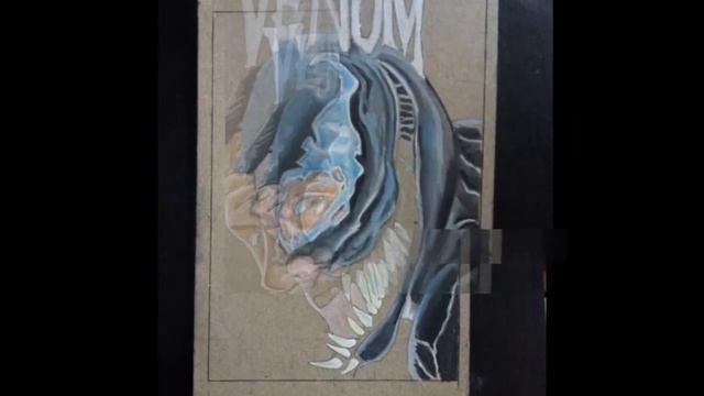Poster color painting of Venom смотреть онлайн