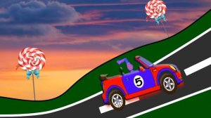 Бибика || песенка для детей || мультфильм про машинку