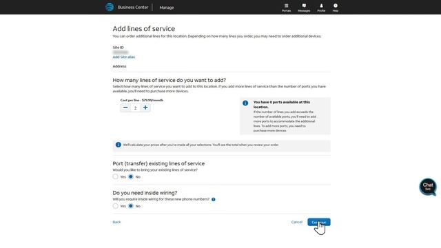 Add Lines of Service for Business Advanced site | AT&T Business Center смотреть онлайн