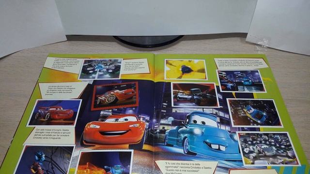 Panini 2007 COMPLETE Disney Cars Toon Sticker Album Review.
