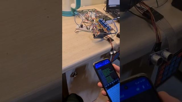 Smart Elevator Manager (using Arduino Uno + HC05) смотреть онлайн