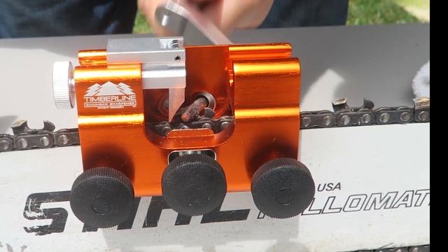 Timberline Chainsaw Sharpener Test
