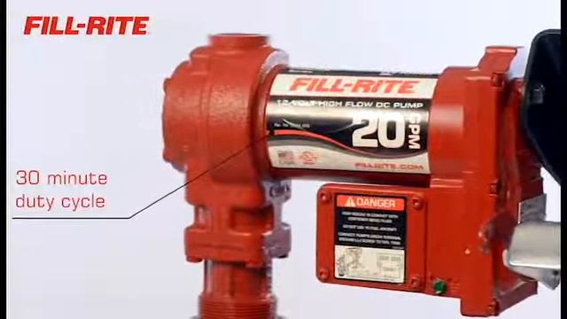 12V 20 GPM Fuel Transfer Pump with Manual Nozzle - 2460029 смотреть онлайн