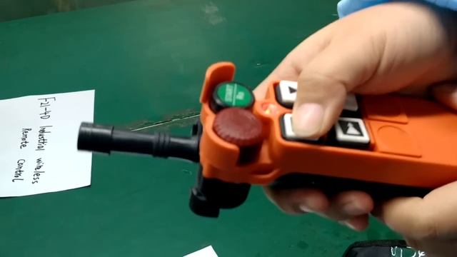 F21 4D double speed industrial wireless radio remote control for crane and hoist смотреть онлайн