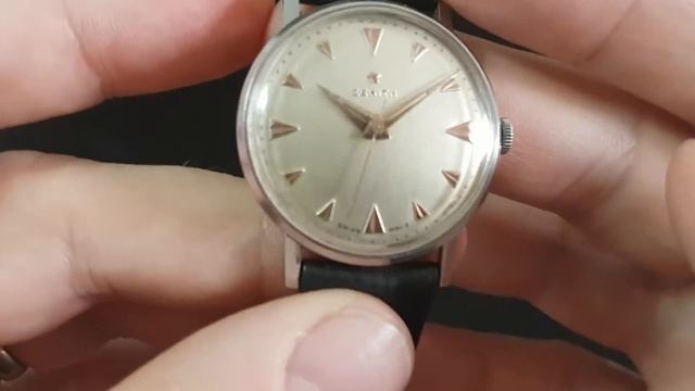 c1959 Zenith pilot watch with calibre 120 смотреть онлайн