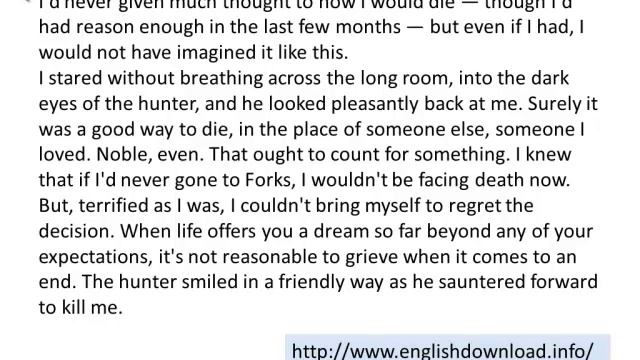 English Download -- Download English Audio Book Twilight Part 1.