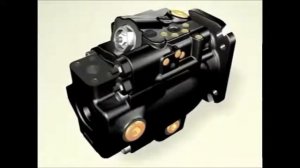 Аксиально поршневые насосы  Принцип работы