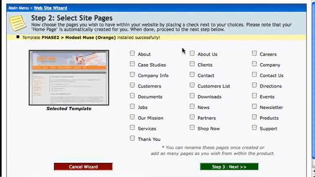 Quickstart Wizard - Soholaunch Website Builder for Business смотреть онлайн
