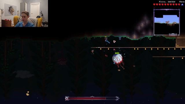 Прохождение Terraria за стрелка и йо-йошника в мастер моде #1 Победа или поражение? смотреть онлайн