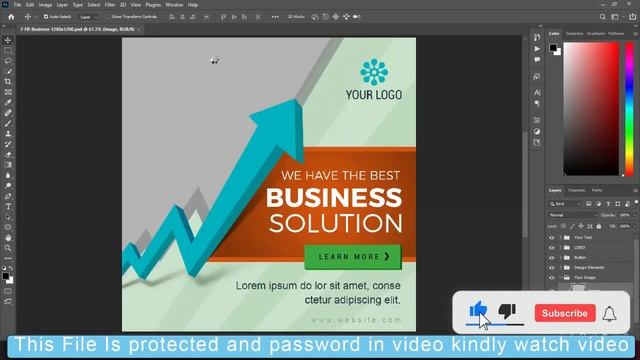 100+ New Social Media Business Flyer in PSD Photoshop Tutorial смотреть онлайн