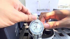 Blancpain x Swatch Fifty Fathoms Antarctic Ocean Unboxing and first impressions