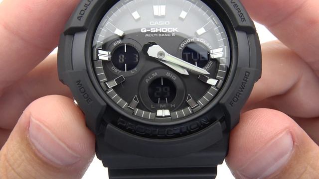 Casio G-Shock GAW-100B-1AER Unboxing 4K смотреть онлайн