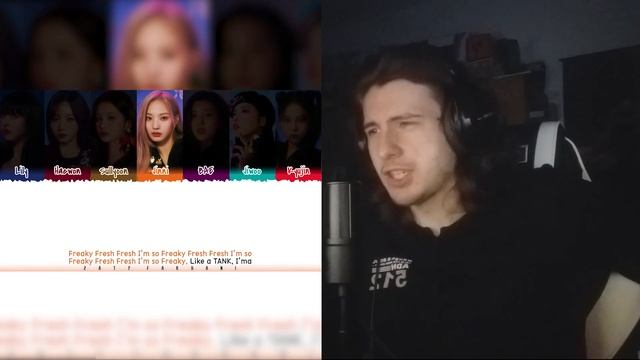 TANK - NMIXX [Lyrics] | REACTION FR смотреть онлайн