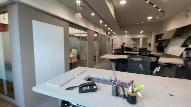 1200 Carpet Area Fully Furnished Commercial Office In Thane West. On Rent (1.35 Lac )