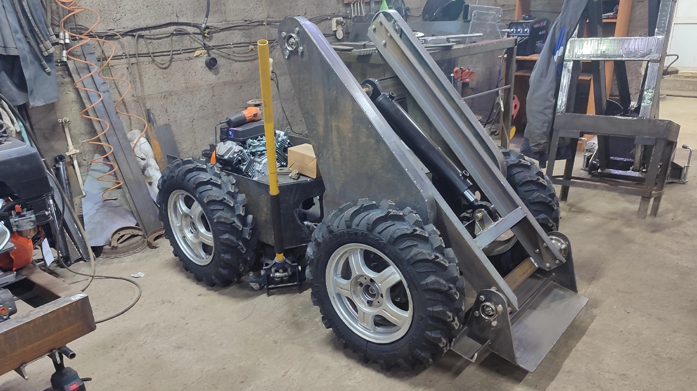 новости цеха, мини погрузчик своими руками смотреть онлайн