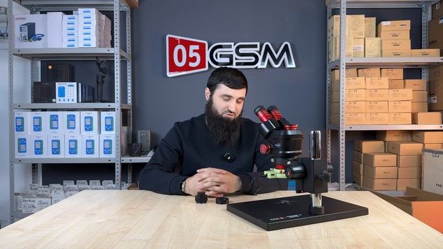 Тринокулярный микроскоп YCS-6558 Base Version (Обзор от 05GSM) смотреть онлайн