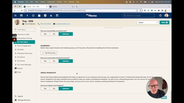 Vineskills Operating System, VOS, using Filevine to manage the business смотреть онлайн