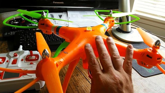 Syma X8W modification To X8HW with Altitude Hold Post Flight Test 5/5 смотреть онлайн