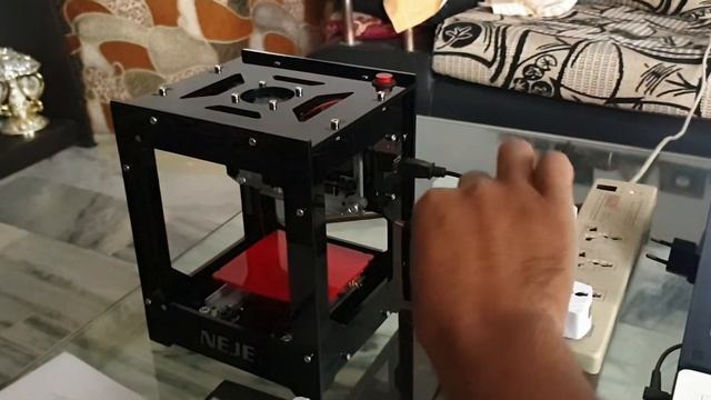 Problum in Neje kz 1000 laser engraver. смотреть онлайн