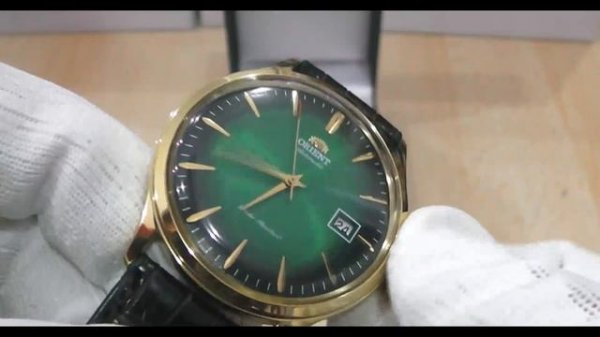 Orient Classic Bambino Version 4 Automatic Watch FAC08002F0 Green Dial