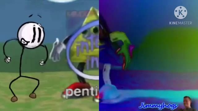 (CREDIT TO JIMMYHOGS FOR THE VIDEO) Preview 2 Henry Stickman Triangle Effects Combined смотреть онлайн