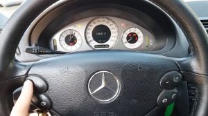 Как сбросить ошибку давления шин W211