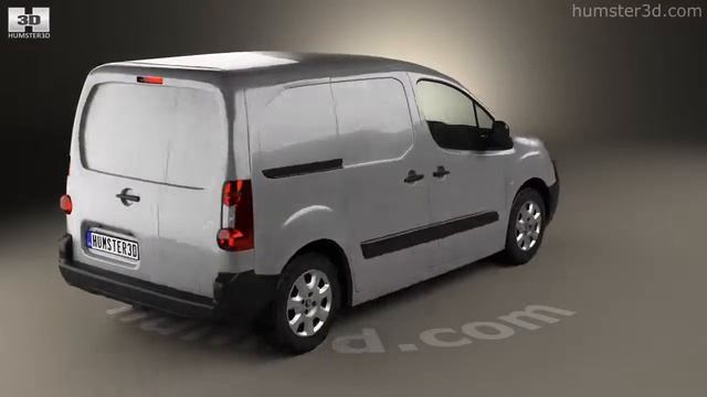 Peugeot Partner Van 2018 3D Model By 3DModels.org