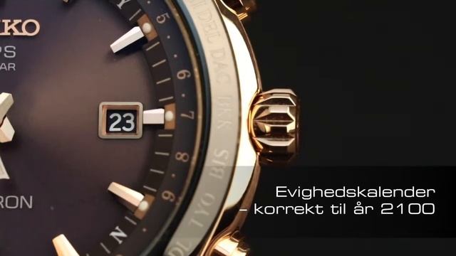 Seiko Astron GPS Solar 720p смотреть онлайн