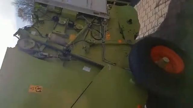 Claas Rollant 46 видео работы