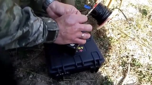 Работа с конденсаторной подрывной машинкой Арена 5 смотреть онлайн