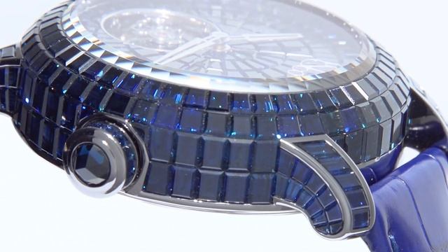 The Jacob & Co. Caviar Tourbillon Baguette Blue Sapphire смотреть онлайн
