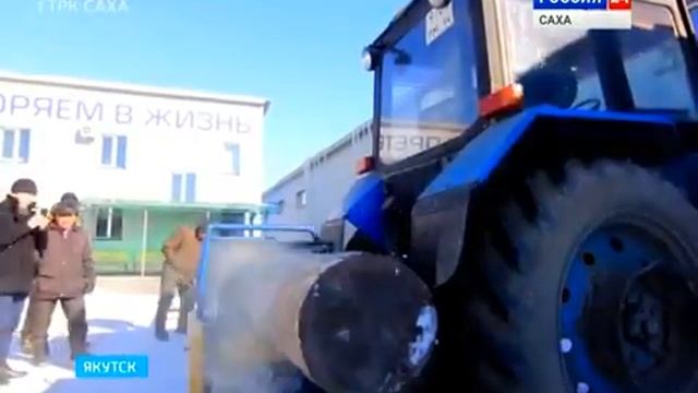 Якутская пилорама "Дюпсюн" смотреть онлайн