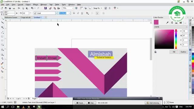 How to make best business cards in coral draw смотреть онлайн