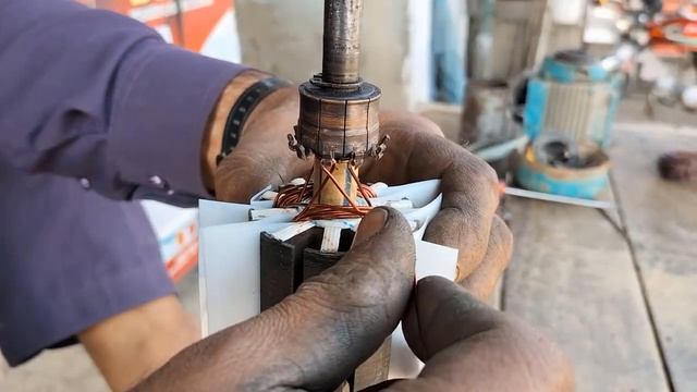 How to Rewind the DC Armature of Water Pump смотреть онлайн