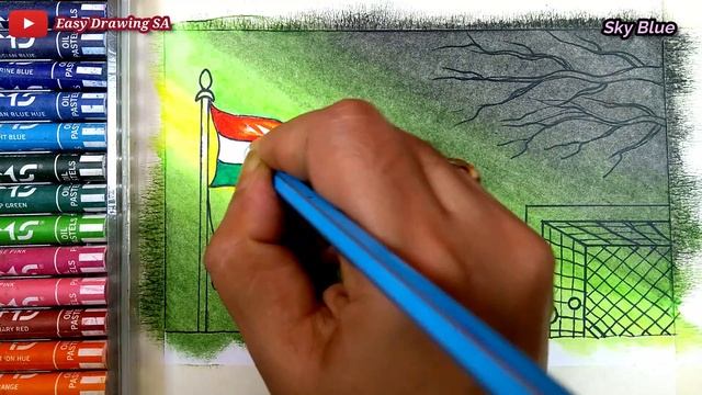 national sports day drawing/national sports day poster drawing/hocky sports drawing step by step смотреть онлайн