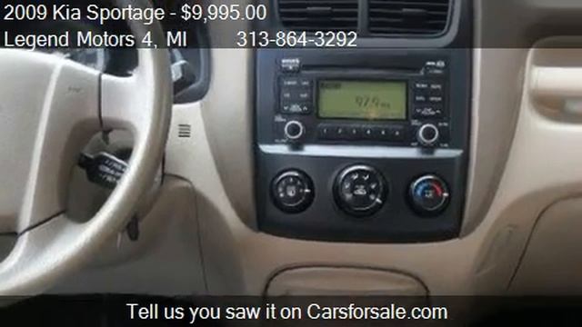 2009 Kia Sportage LX I4 2WD - for sale in Detroit, MI 48221 смотреть онлайн